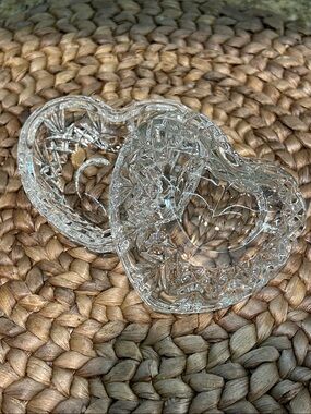 Waterford With Love  Crystal Heart Trinket Jewelry Box